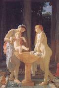 Marc Charles Gabriel Gleyre The Bath oil painting artist